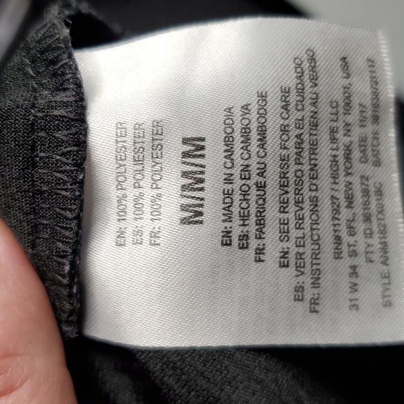 And1 medium black and silver athletic jersey - Picture 6 of 6